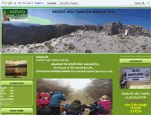Tablet Screenshot of kazdagimilliparki.com